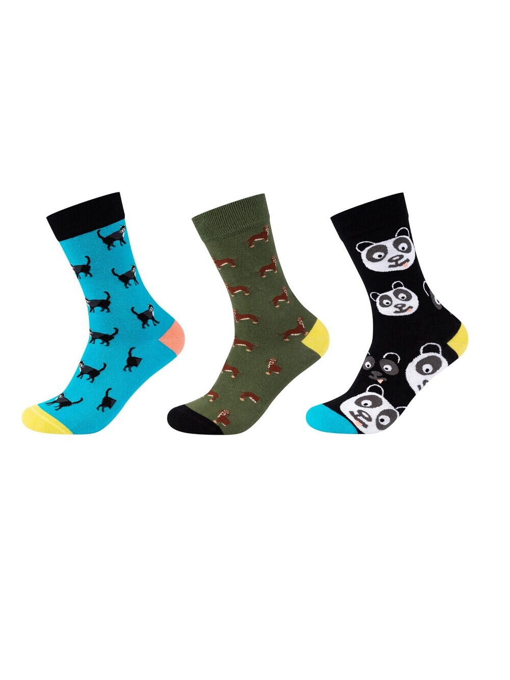 запонки metal fun компас зеленый Носки Fun Socks, лазурный/зеленый/черный