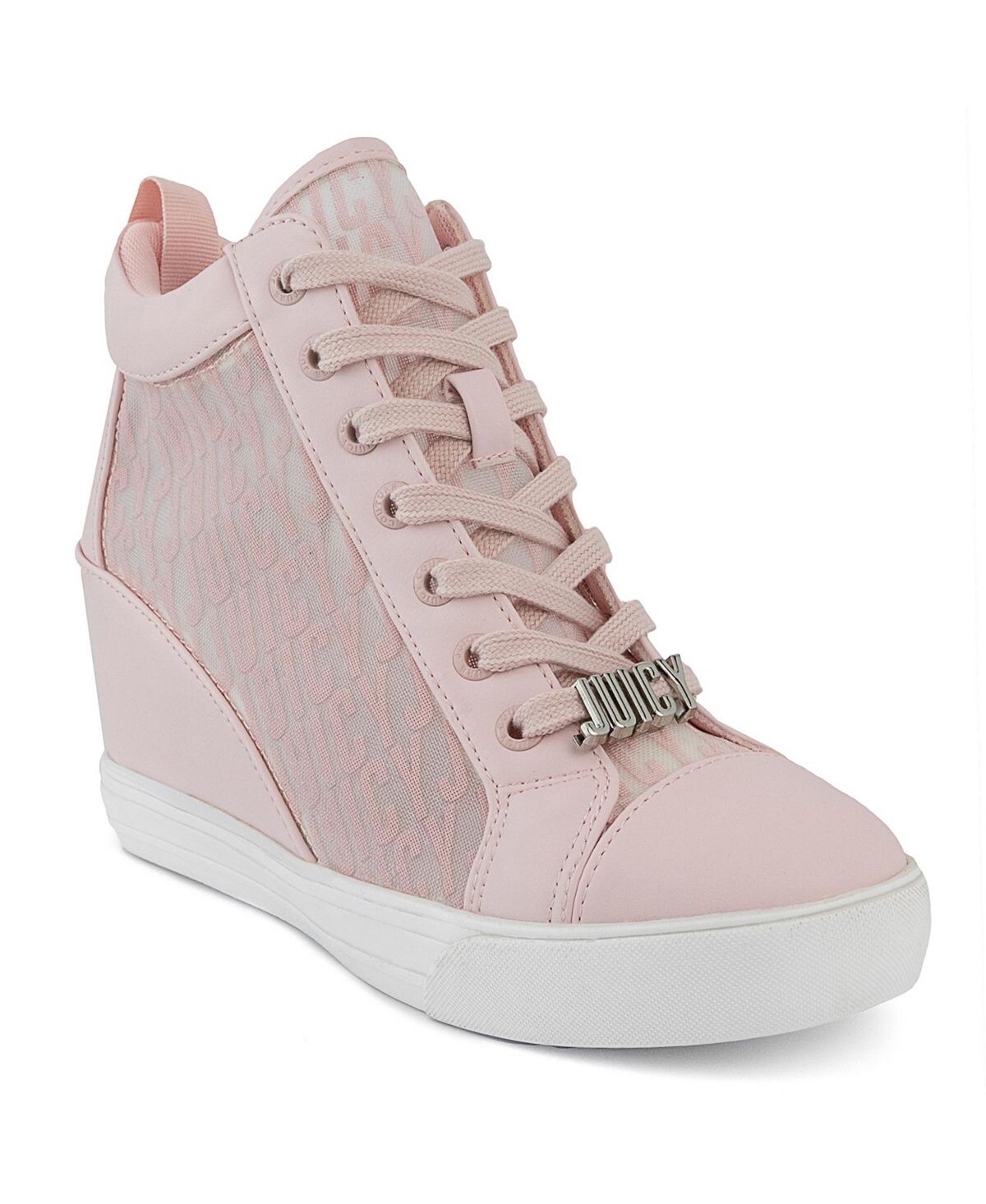 

Женские кроссовки Jorgia на танкетке на шнуровке Juicy Couture