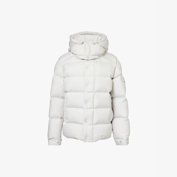 

Пальто-Мешок классического кроя с фирменной нашивкой Maya 70 Moncler, белый