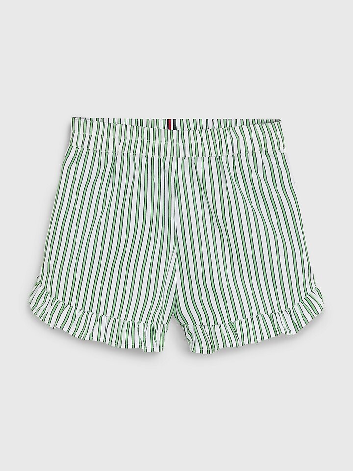 

Детские шорты в полоску с рюшами Tommy Hilfiger
