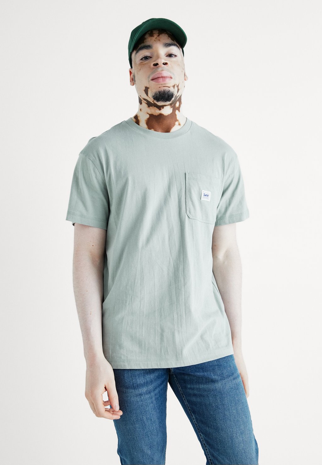 Базовая футболка POCKET TEE Lee, цвет intuition grey
