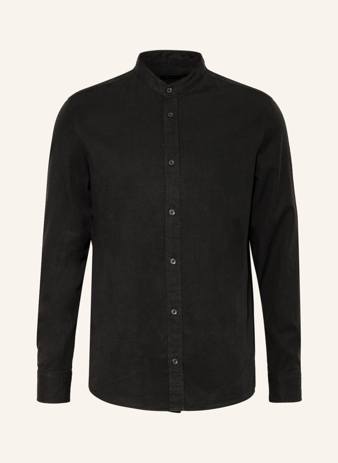 

Рубашка DRYKORN TAROK Regular Fit mit Stehkragen, черный