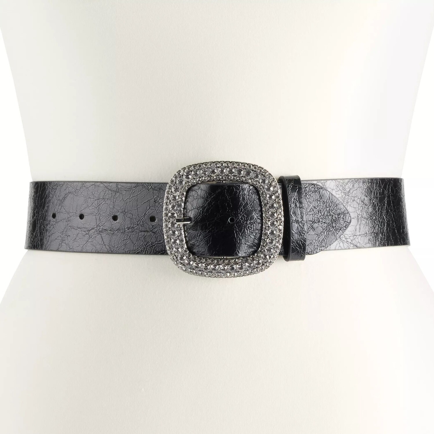 

Женский ремень Nine West с эластичной спинкой и пряжкой из кристаллов Nine West