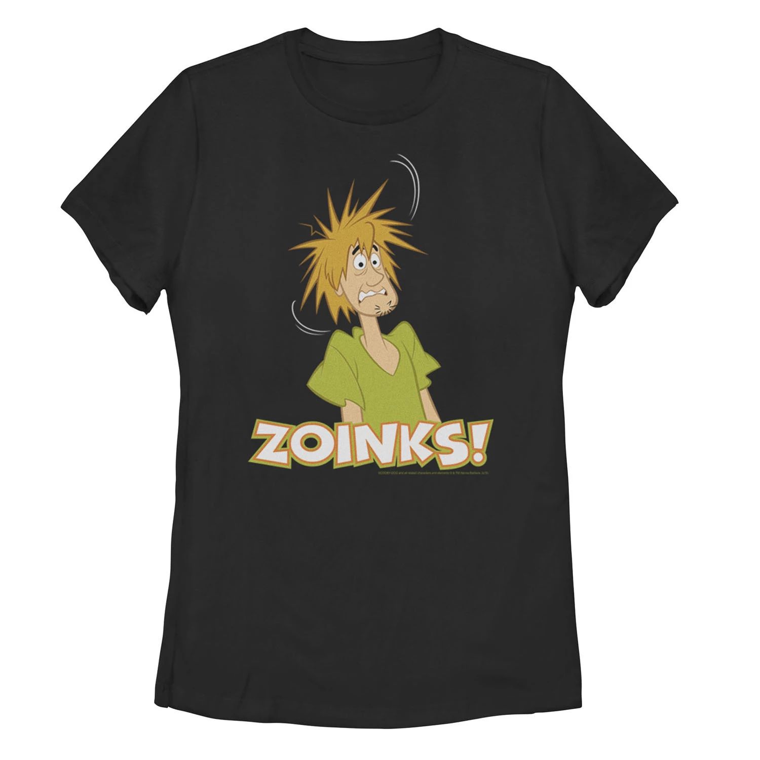 Детская футболка с рисунком Scooby-Doo Shaggy Shocked Zoinks Licensed Character мужская футболка с коротким рукавом scaredy shaggy zoinks scooby doo fifth sun черный