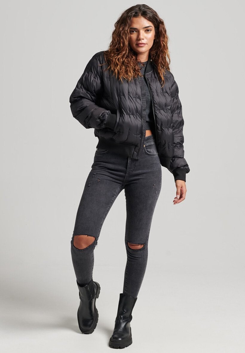 

Куртка зимняя Superdry, черный