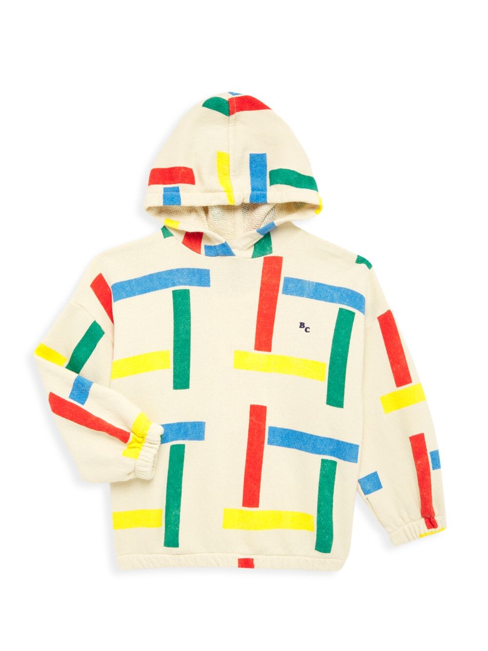 

Толстовка Little Kid's Multicolor Beacons с капюшоном Bobo Choses, бежевый