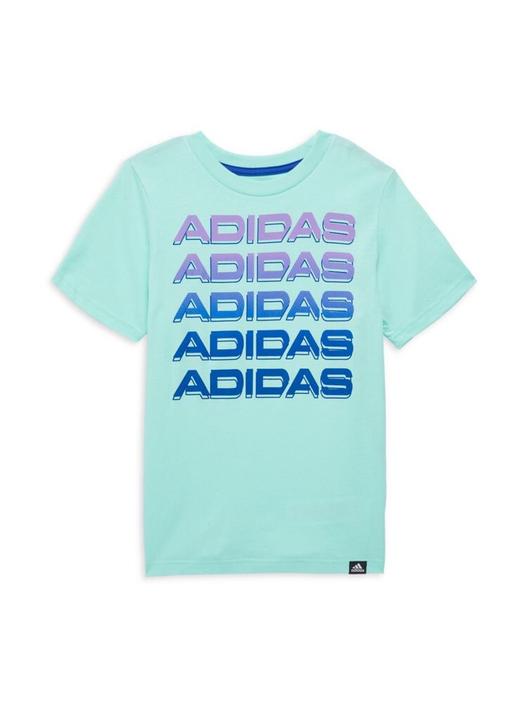 

Футболка с логотипом Digital Escape для мальчиков Adidas, цвет Light Green