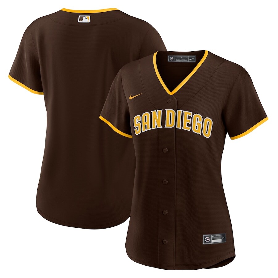 

Джерси Nike San Diego Padres, коричневый