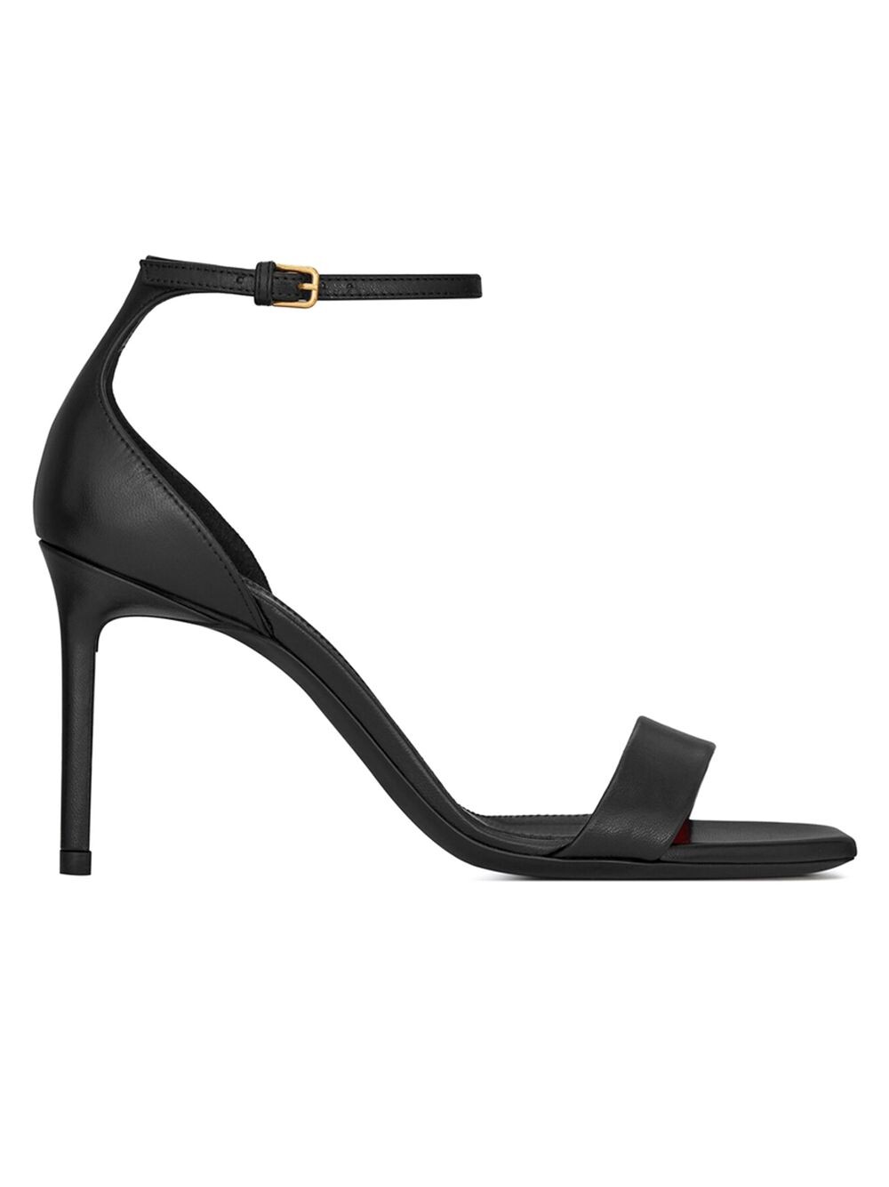 

Сандалии Amber из кожи Saint Laurent, неро