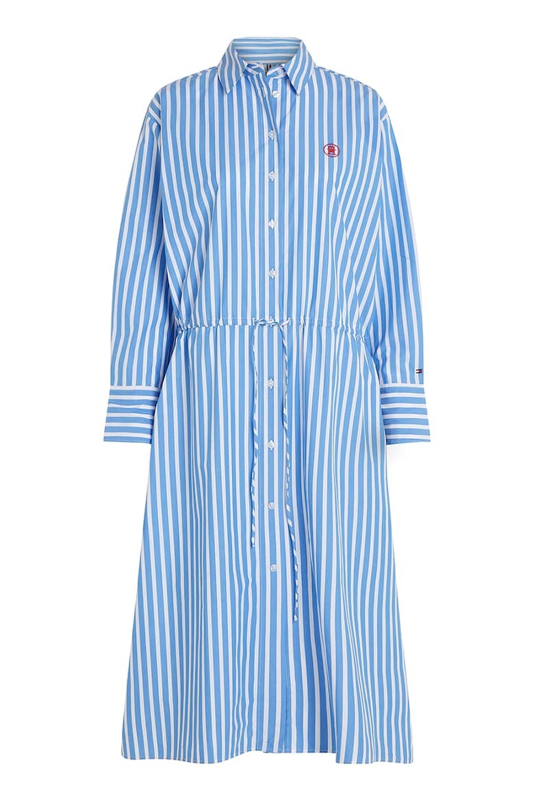 

Платье-Рубашка из органического хлопка Tommy Hilfiger, синий