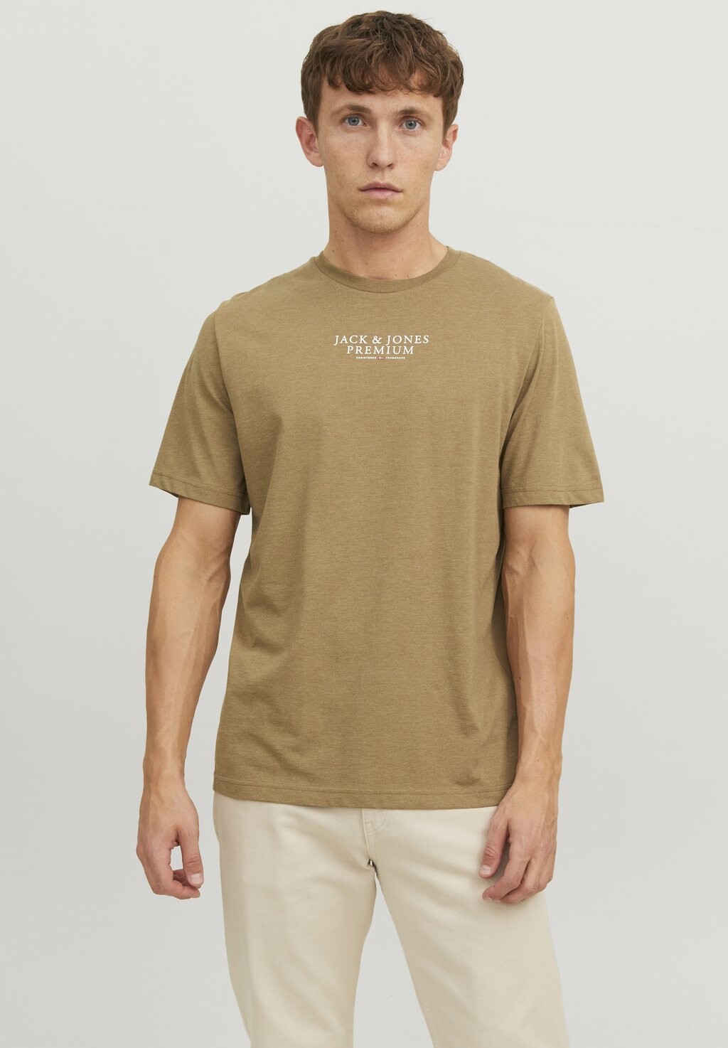 

Футболка с принтом SS CREW NECK NOOS Jack & Jones, вяз