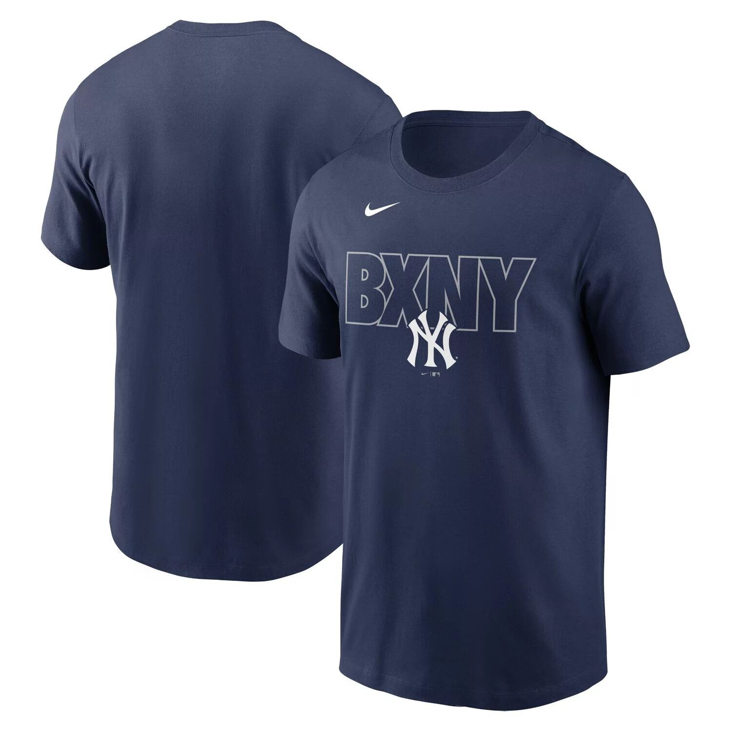 

Мужская темно-синяя футболка New York Yankees с надписью Local Team Nike, Синий