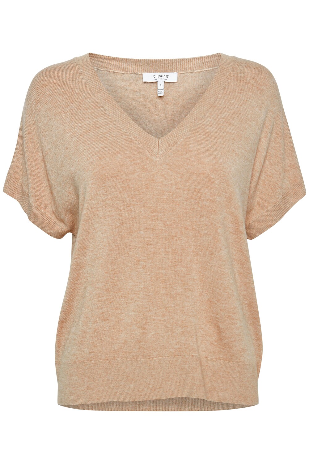 

Кардиган b.young Kurzarmpullover BYMMPIMBA1 VNECK SLIPOVER 20811915, серый