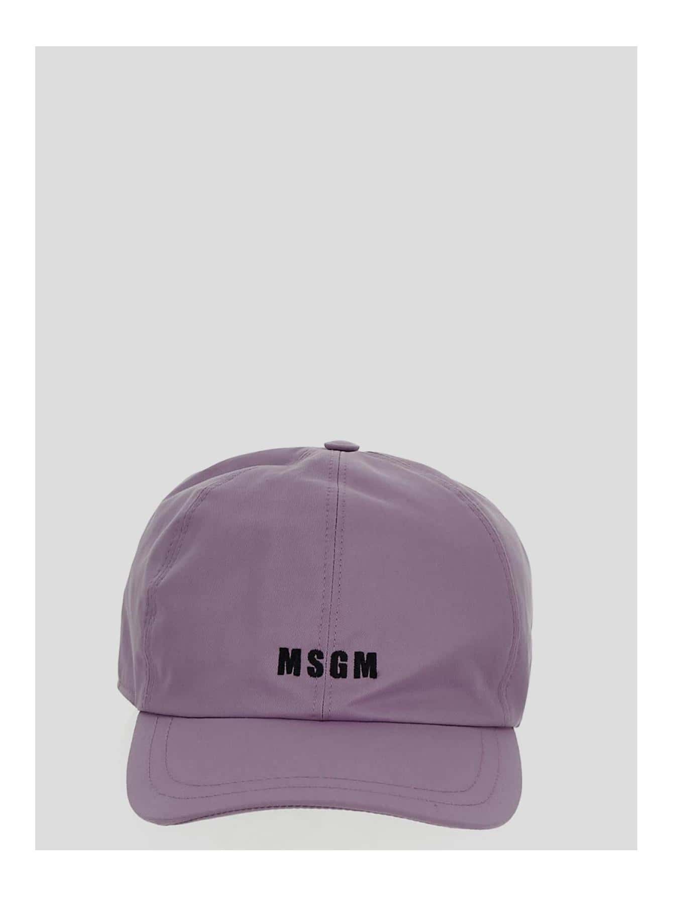 MSGM мужская шапка РОЗОВАЯ 3440ML1223701212, розовый
