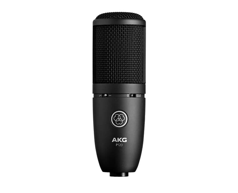 

Конденсаторный микрофон AKG P120 General-Purpose Medium Diaphragm Cardioid Condenser Microphone