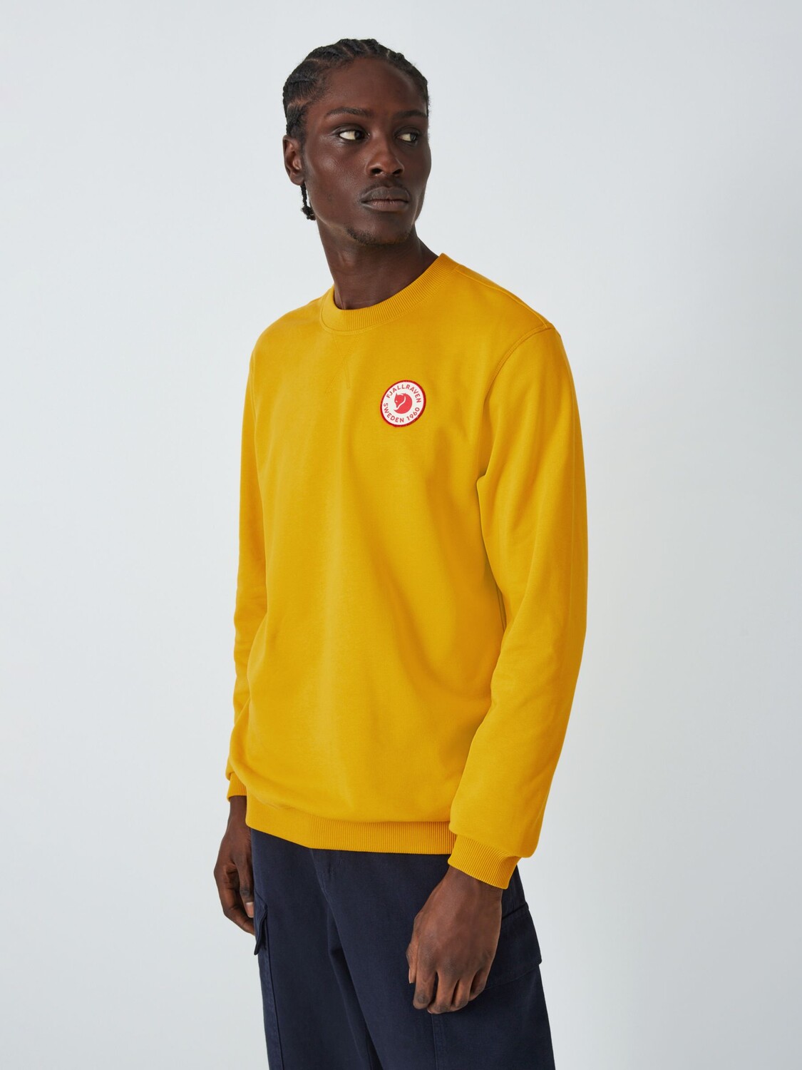 

Джемпер из органического хлопка Fjällräven, горчично-желтый