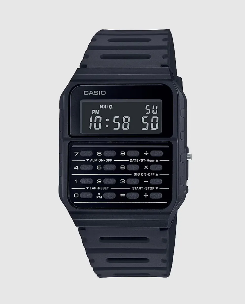 

Casio Vintage CA-53WF-1BEF Цифровые мужские часы с черной смолой, черный