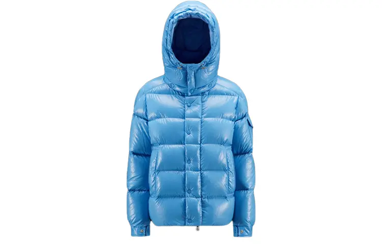 

Пуховик женский Moncler, синий