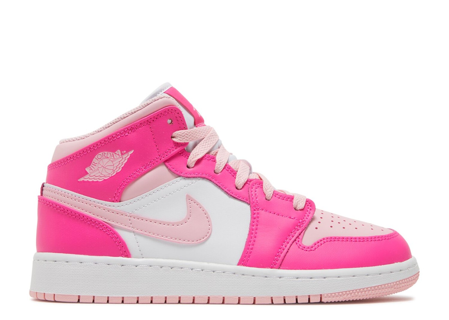 

Кроссовки Air Jordan Air Jordan 1 Mid Gs 'Fierce Pink', розовый