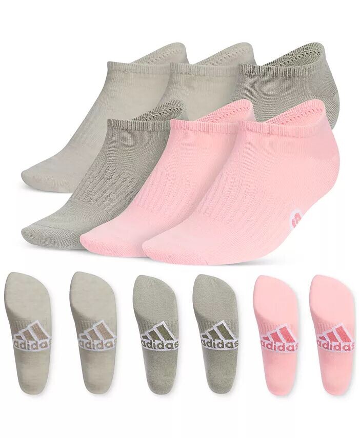 

Женские 6-шт. Носки Superlite Classic No Show adidas, бежевый