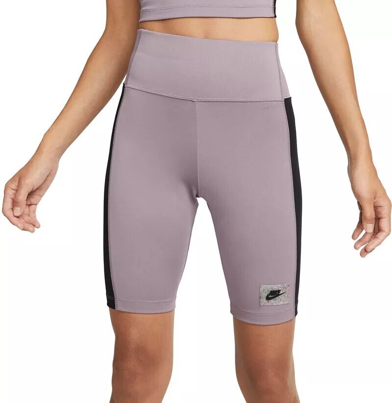 

Женские велосипедки Nike Sportswear с высокой талией, фиолетовый