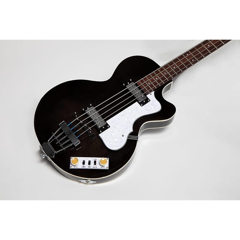 Басс гитара Hofner Ignition Club Electric Bass, Transparent Black