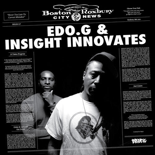 

CD диск Edo G & Insight Innovates: Edo. G & Insight Innovates