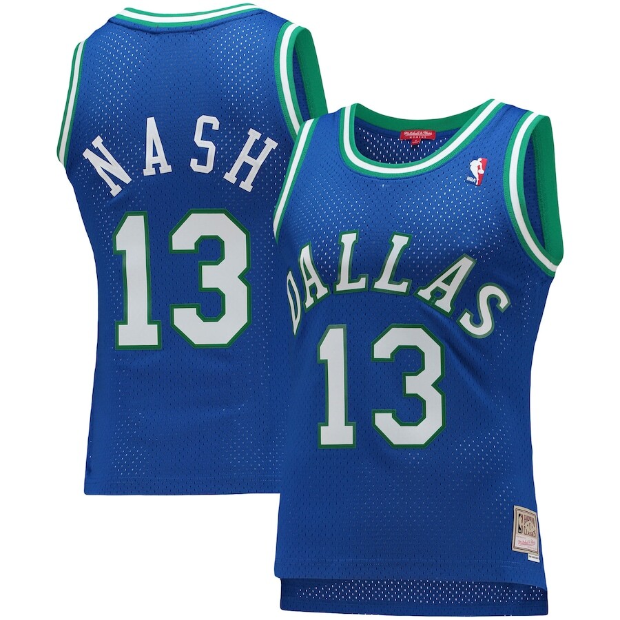 

Джерси Mitchell & Ness Dallas Mavericks, синий