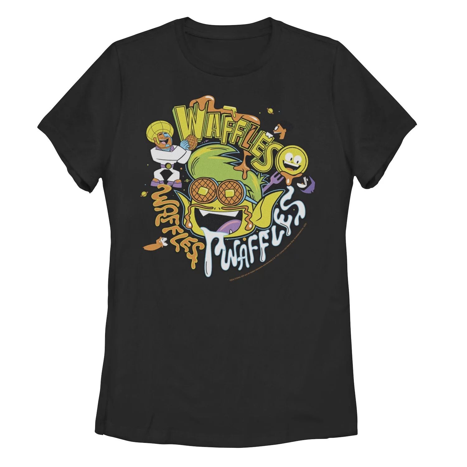

Юниорские комиксы DC «Юные титаны, вперед!» Футболка с рисунком Beast Boy "Вафли" Licensed Character