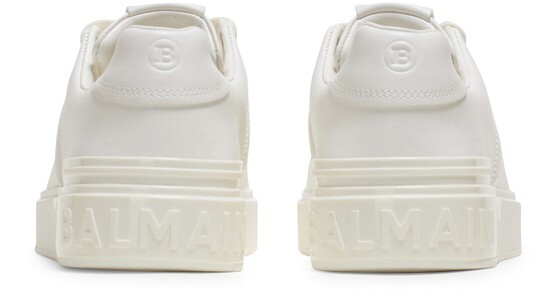 

Кроссовки B-Court из телячьей кожи Balmain, белый