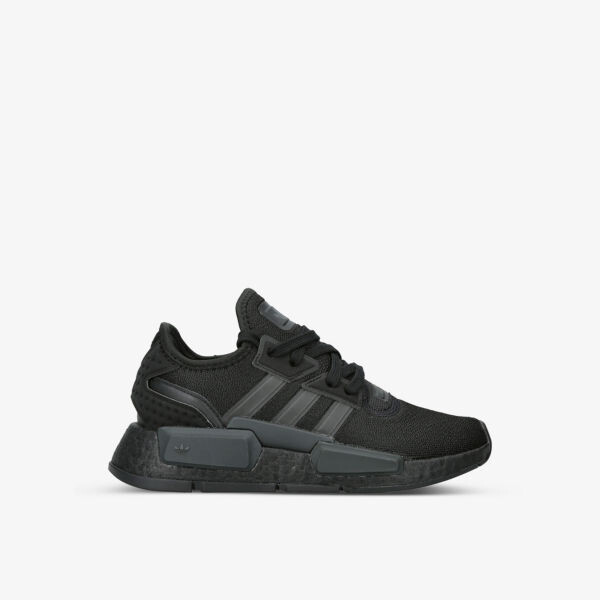 

Тканые низкие кроссовки NMD 01 J с нашивкой-логотипом, 9–10 лет Adidas, черный