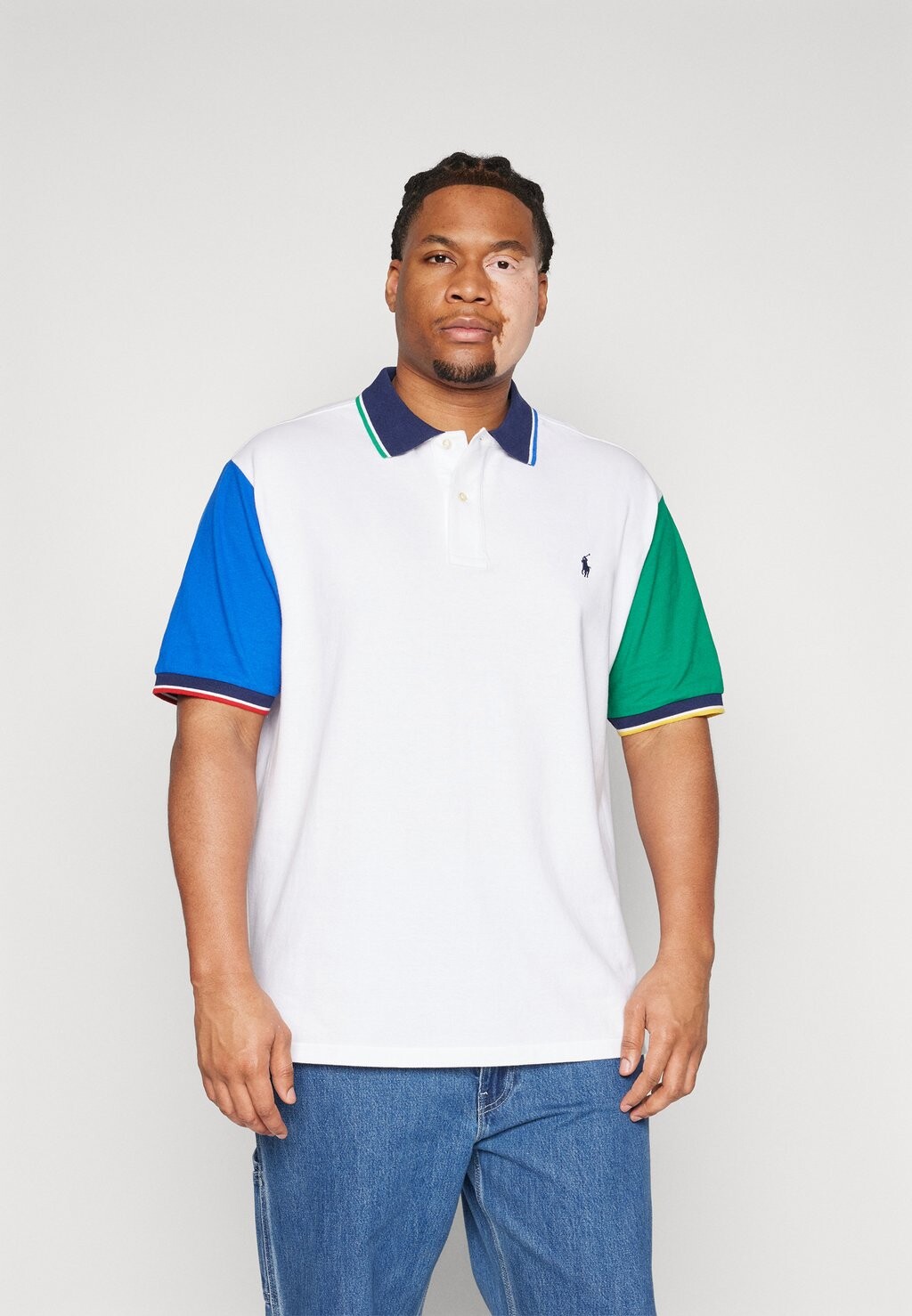 

Рубашка поло Polo Ralph Lauren Big & Tall, белый