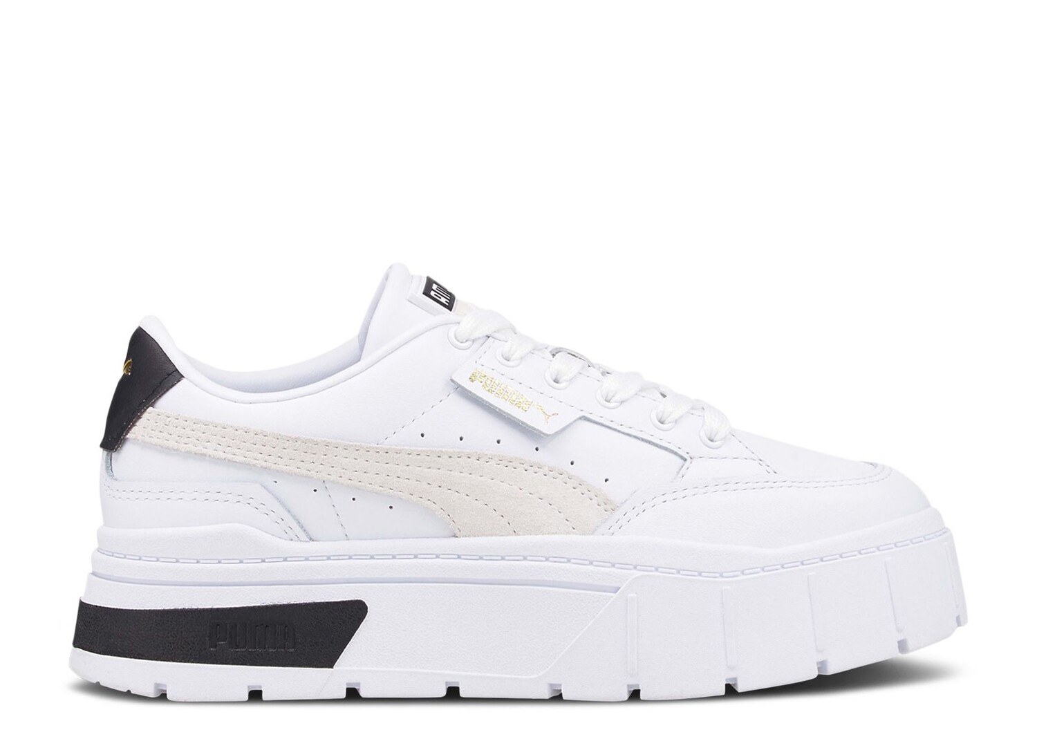 Кроссовки Puma Wmns Mayze Stack 'White Vaporous Grey', белый кроссовки puma wmns mayze stack leather triple white белый