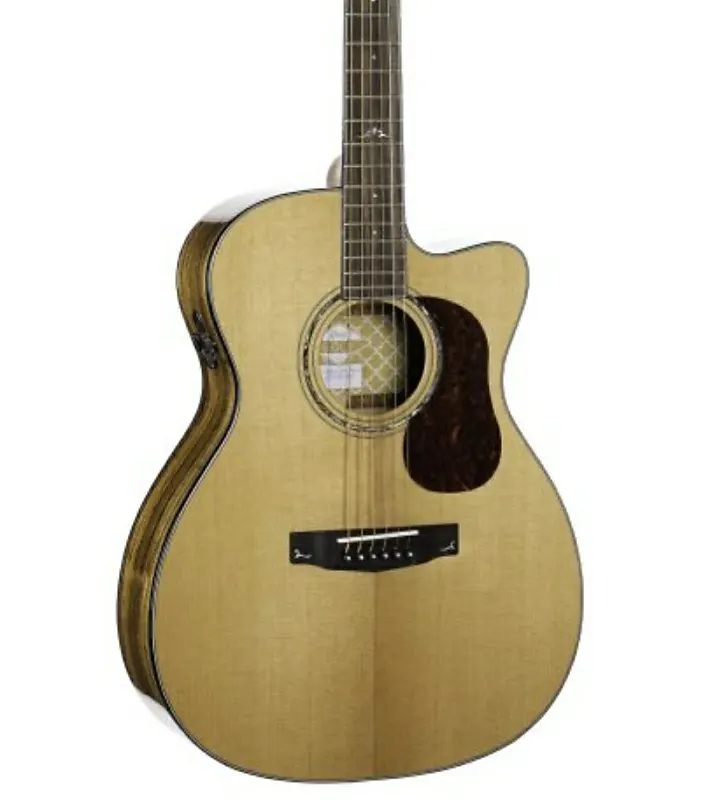 Акустическая гитара Cort GOLDOC6-BO Gold Series OC6 Bocote Acoustic Electric Guitar. Natural Glossy