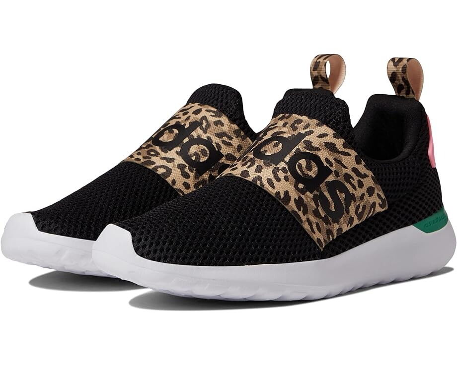 

Кроссовки Adidas Lite Racer Adapt 4.0 Tiger-Print, цвет Black/Black/Beam Pink