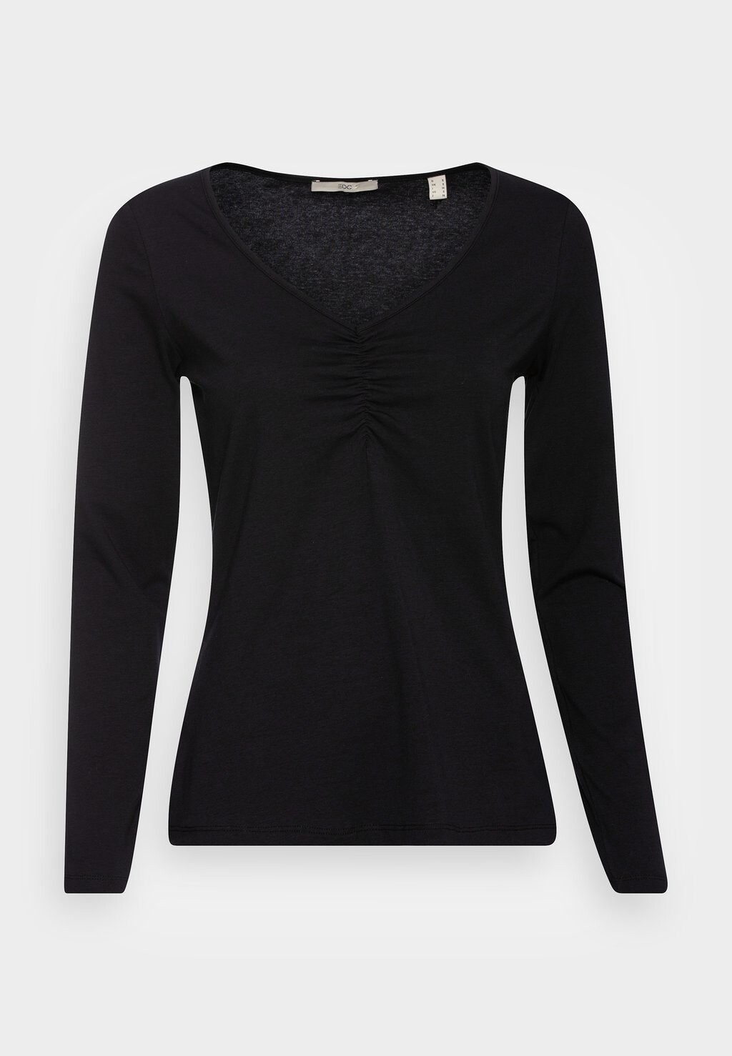 

Рубашка с длинным рукавом edc by Esprit, черный