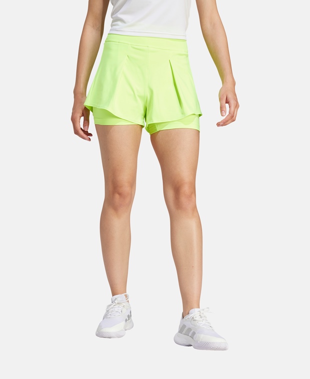 Теннисные шорты adidas Performance, неоновый зеленый PERFORMANCE