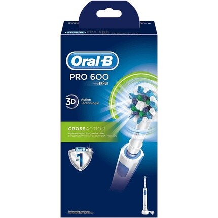 

Pro 600 Cross Action 09626 Электрическая зубная щетка, Oral-B