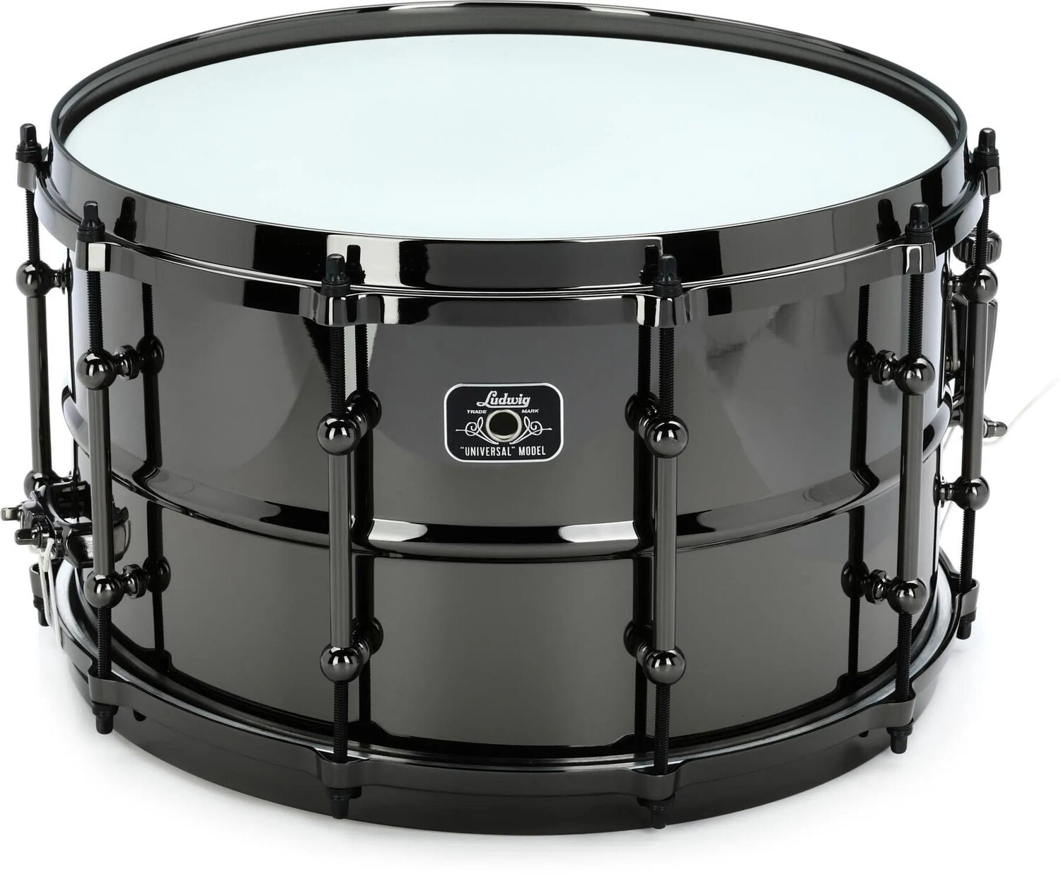 

Малый барабан Ludwig Universal из черной латуни, 8 x 14 дюймов, фурнитура из черного никеля