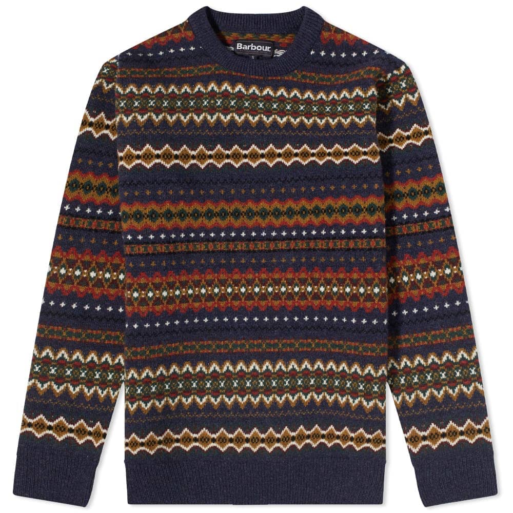 Свитер Barbour Fair Isle Crew Knit