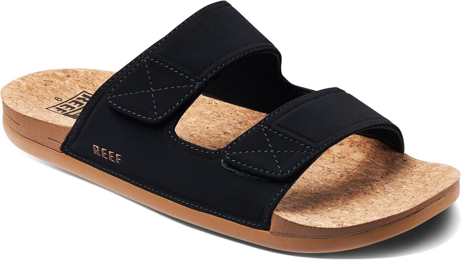 

Сандалии на плоской подошве Cushion Tradewind Cork Reef, цвет Black/Cork