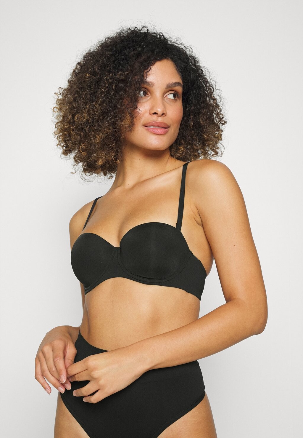

Бюстгальтер без бретелек Esprit, черный