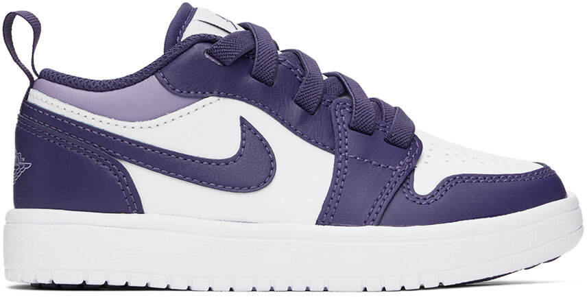 

Nike Jordan Kids Фиолетовые кроссовки Jordan 1 Low Alt Little Kids