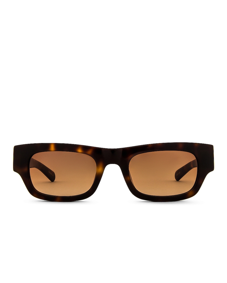 цена Солнцезащитные очки Flatlist Frankie, цвет Tortoise & Brown Gradient Lens