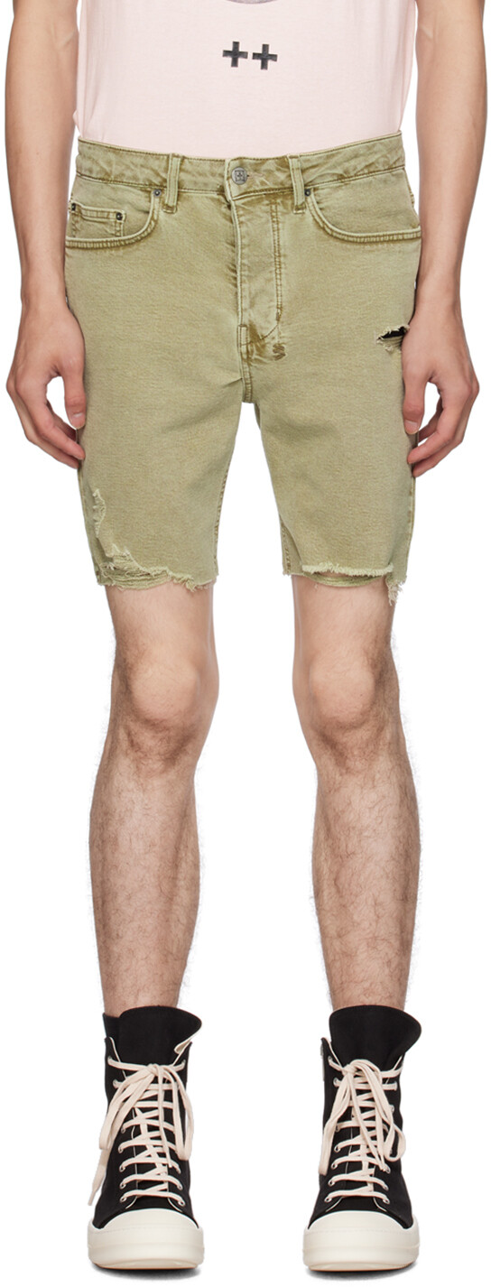 

Зеленые джинсовые шорты Chopper Outback Ksubi