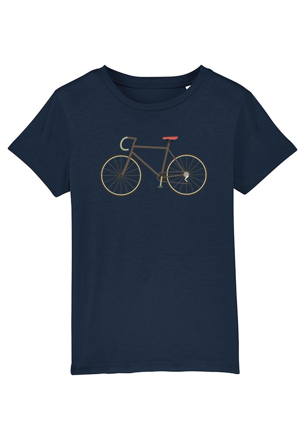 цена Футболка с принтом FAHRRAD Watapparel, цвет french navy