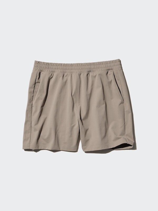 

Шорты ultra stretch dry-ex Uniqlo, бежевый