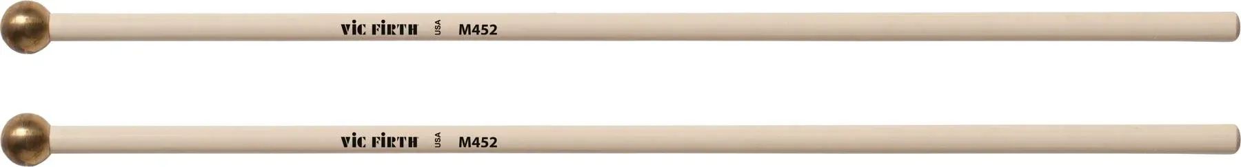 

Новые молоточки для клавиатуры серии Vic Firth M452 Articulate — круглый латунный сердечник, ротанг