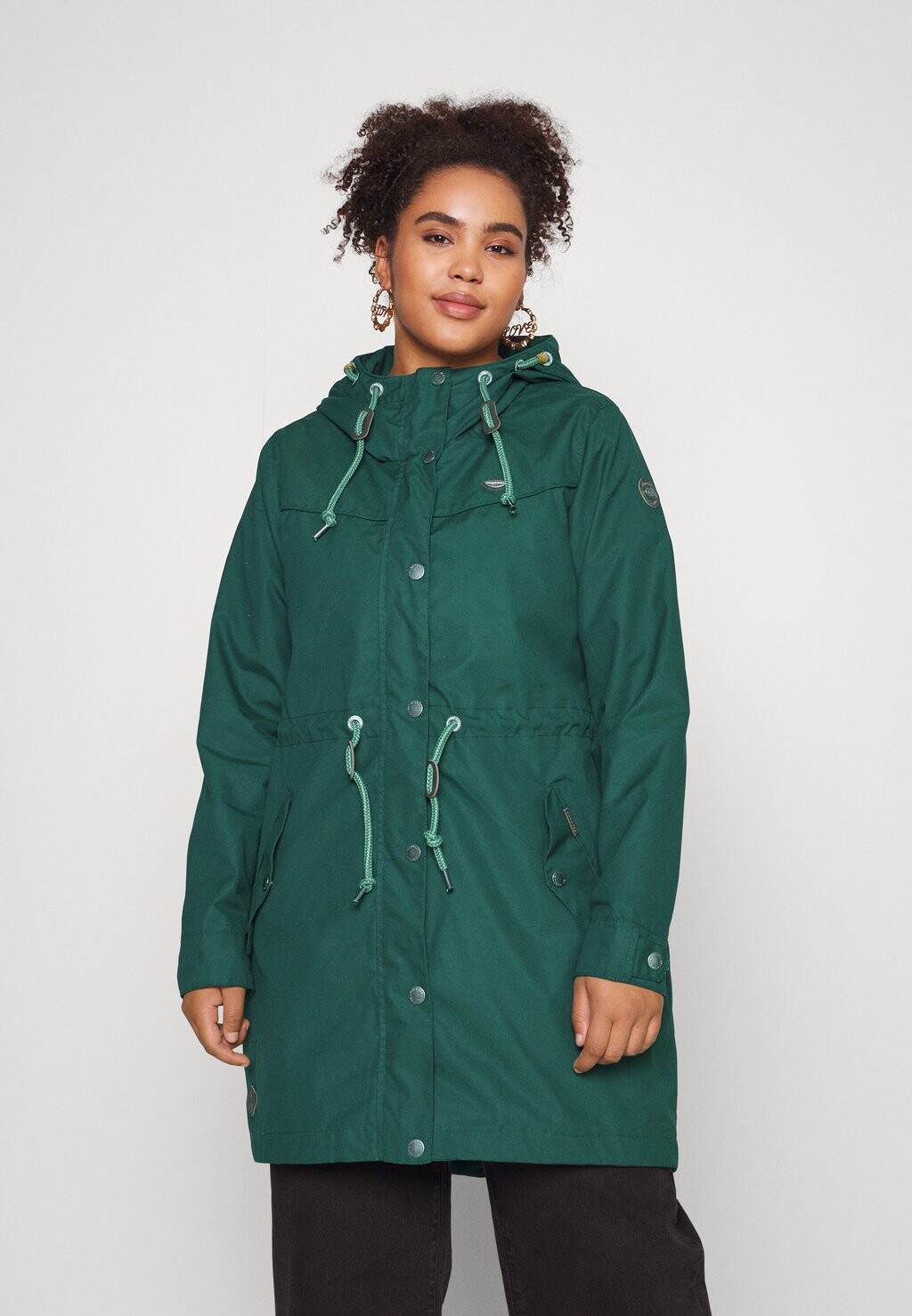 

Парка Ragwear Plus, темно-оливковый, Зеленый