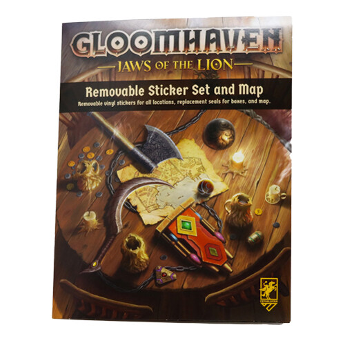 

Настольная игра Gloomhaven: Jaws Of The Lion – Removable Sticker Set & Map